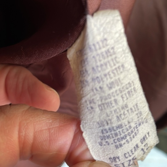 Vintage Casablanca Wool Blend Aztec Print Blazer - Picture 5 of 10